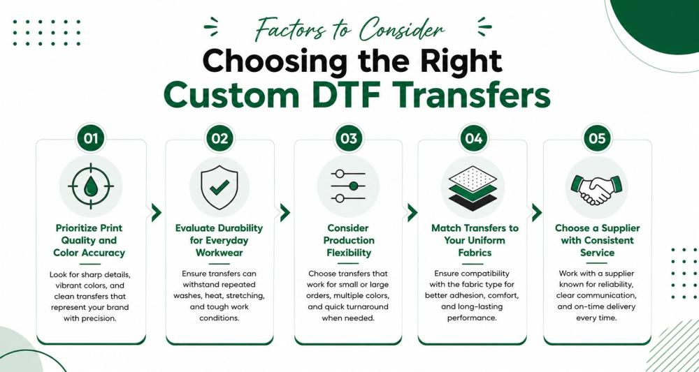 Factors to Consider Choosing the Right Custom DTF Transfers