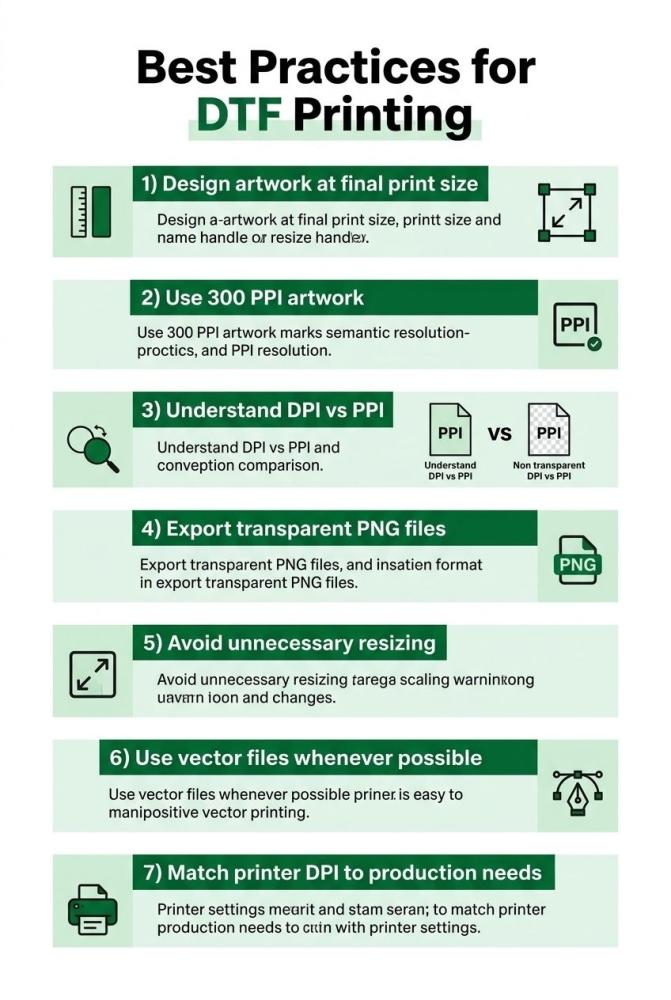 Best Practices for DTF Printing