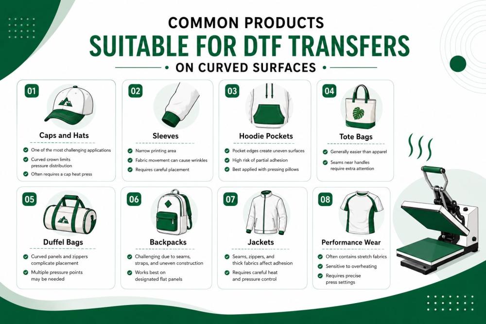 common product suitable for dtf transfers
