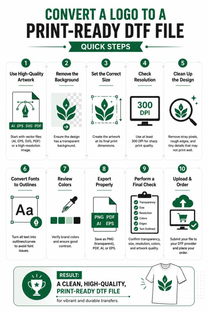 steps to Convert a Logo to a Print-Ready DTF File